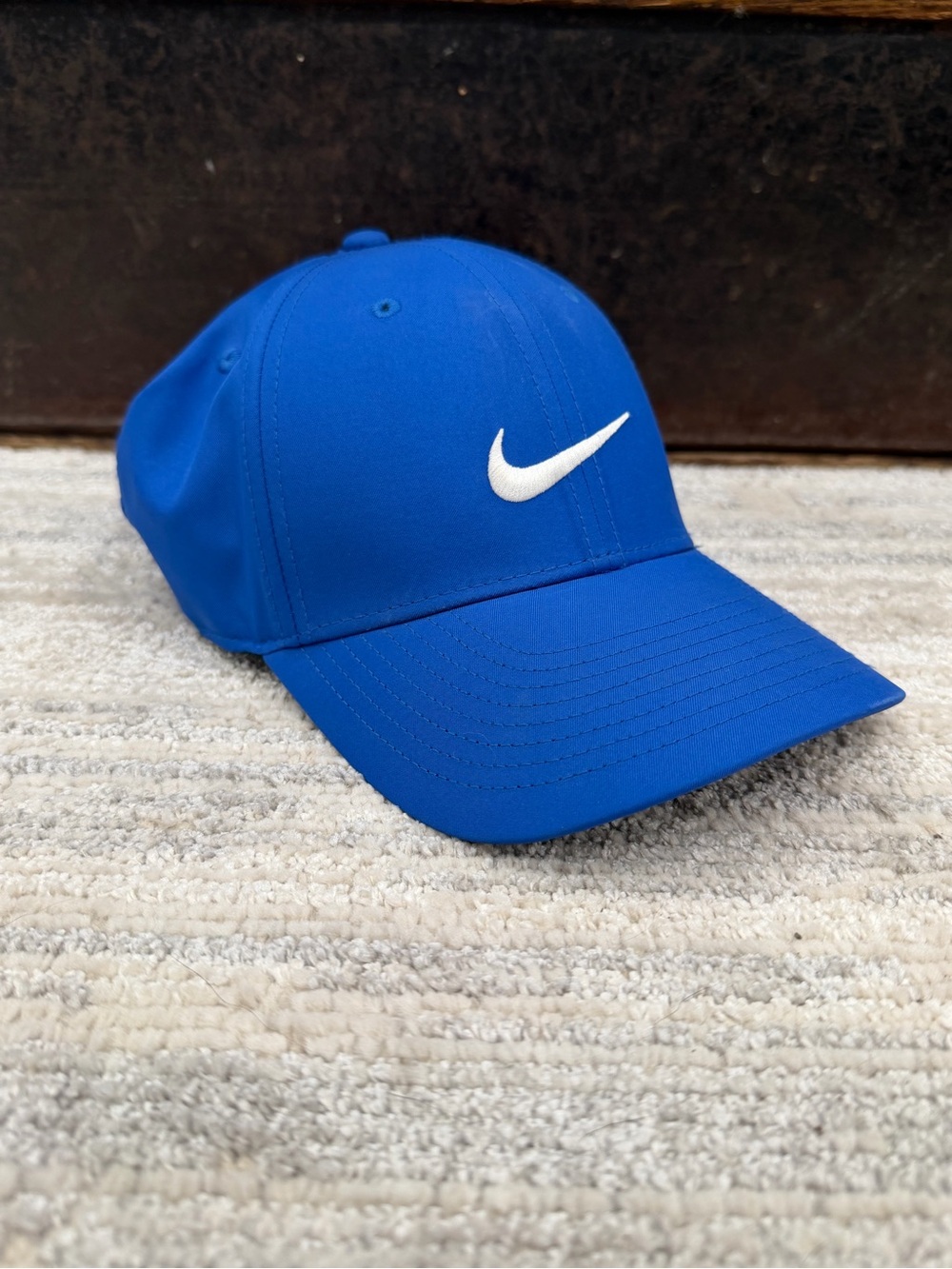Nike Royal Blue Cap with White Swoosh